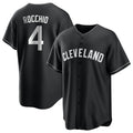 Cleveland Guardians #4 Brayan Rocchio Player Black Fotopoulosg Home Game Stitched Jerseys