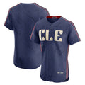 Cleveland Guardians Navy Fotopoulosg City Connect Elite Jersey