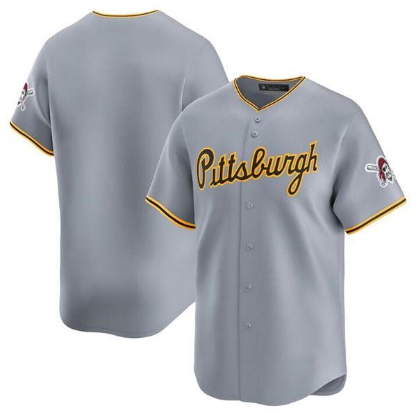 Pittsburgh Pirates Blank Gray Fotopoulosg Away Limited Stitched Jersey