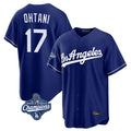 Los Angeles Dodgers #17 Shohei Ohtani Player Royal Fotopoulosg World Series Meet Game Stitched Jerseys