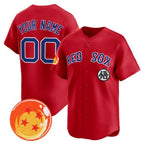 Custom Boston Red Sox x Dragon Ball Red Fotopoulosg Vapor Premier Limited Jersey - All Stitched