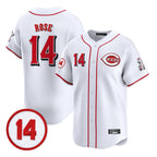 Cincinnati Reds #14 Pete Rose Player White Fotopoulosg Vapor Premier Limited Home Stitched Jerseys