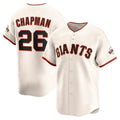 San Francisco Giants #26 Matt Chapman Cream Fotopoulosg Home Limited Player Jersey