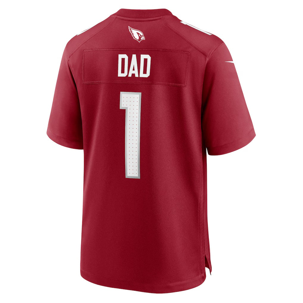 A.Cardinals Number #1 Dad Cardinal Fotopoulosg Game Jersey