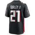 A.Falcons #21 Todd Gurley II Black Fotopoulosg Game Player Jersey