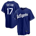Los Angeles Dodgers #17 Shohei Ohtani Player Royal Fotopoulosg Game Stitched Jerseys