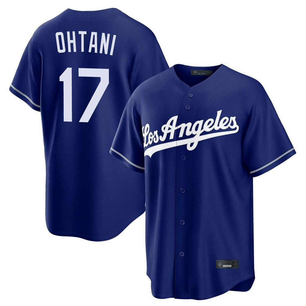 Los Angeles Dodgers #17 Shohei Ohtani Player Royal Fotopoulosg Game Stitched Jerseys
