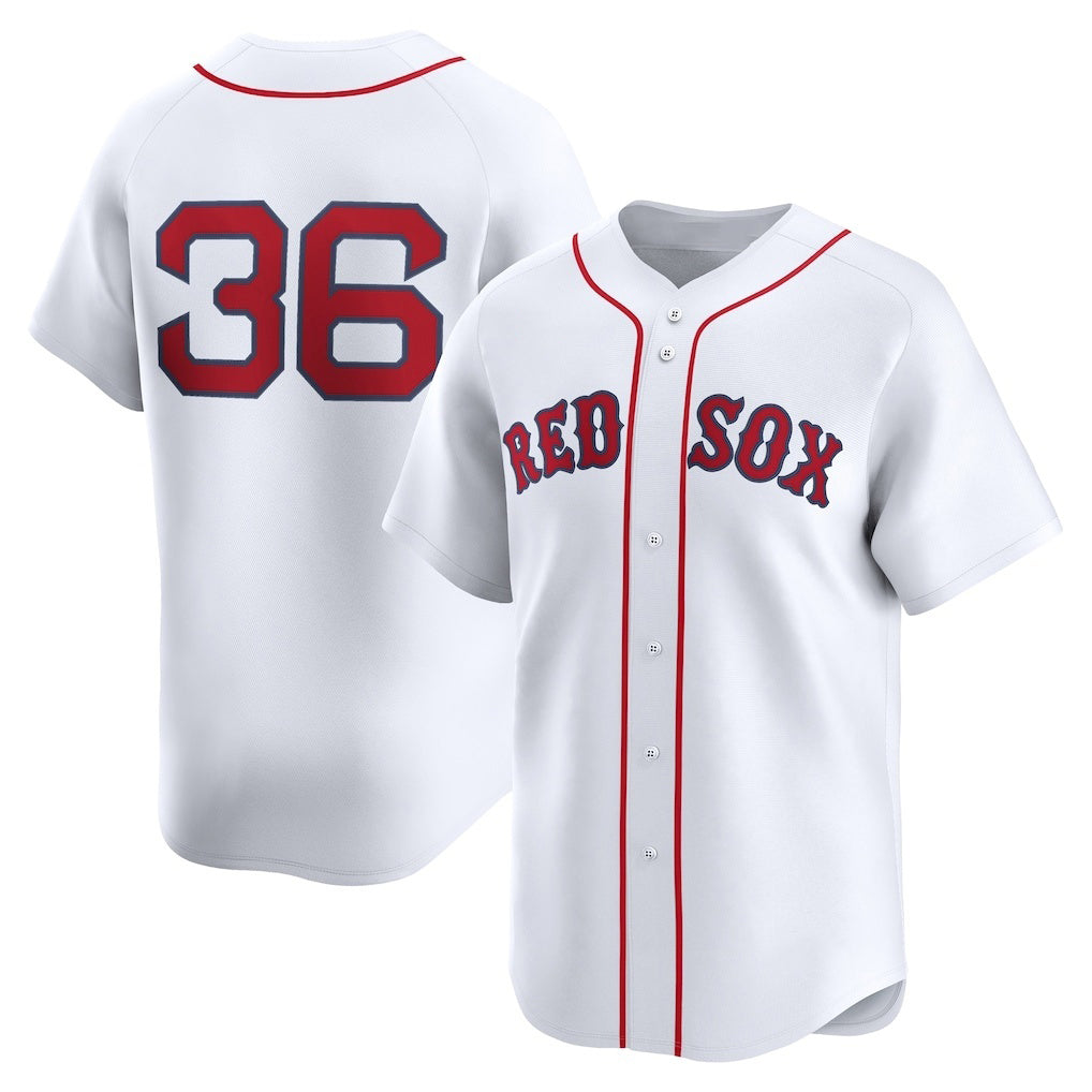 Boston Red Sox #36 Triston Casas White Fotopoulosg Home Limited Player Jersey