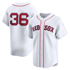 Boston Red Sox #36 Triston Casas White Fotopoulosg Home Limited Player Jersey