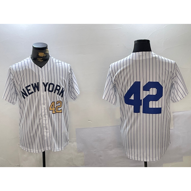 New York Yankees #42 Jackie Robinson White Fotopoulosg Cool Base Stitched Jerseys