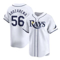 Tampa Bay Rays #56 Randy Arozarena White Fotopoulosg Home Limited Stitched Jersey