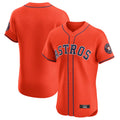 Houston Astros Blank Player Orange Fotopoulosg Home Limited Elite Stitched Jerseys