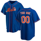 Custom New York Mets Royal Fotopoulosg Alternate Replica Pick-A-Player Jersey