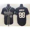Chicago White Sox #88 Luis Robert Black Fotopoulosg Cool Base Stitched Jersey