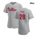 Philadelphia Phillies #28 Alec Bohm Gray Fotopoulosg Road 2020 Authentic Player Jersey