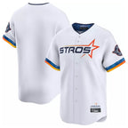 Houston Astros Blank Player White Fotopoulosg City Connect Limited Home Stitched Jerseys