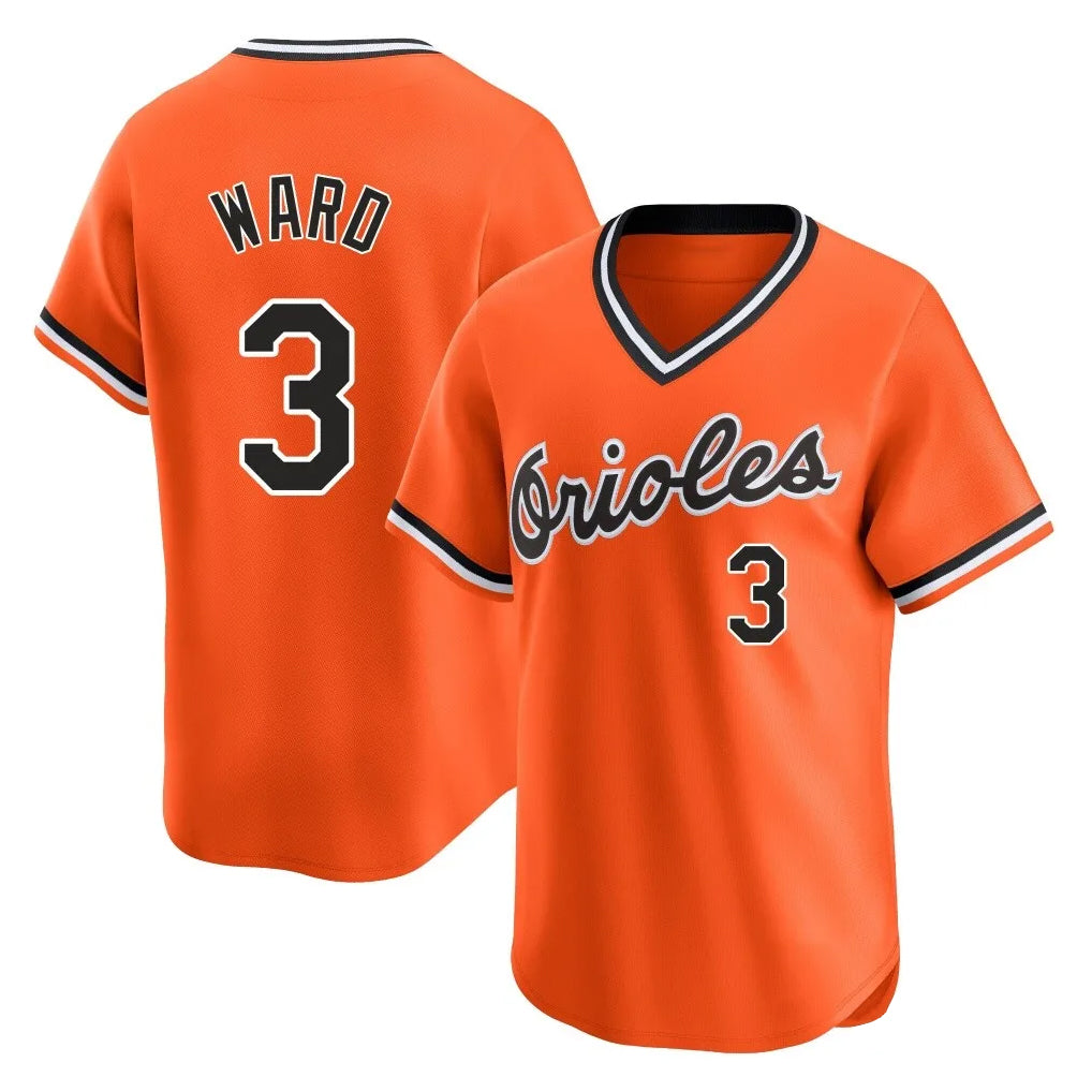 Baltimore Orioles #3 Taylor Ward Player Orange Fotopoulosg T-shirt Limited Home Game Stitched Jerseys