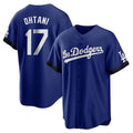 Los Angeles Dodgers #17 Shohei Ohtani Player Royal Fotopoulosg City Connect Home Game Stitched Jerseys