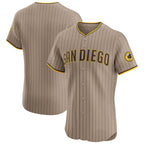 San Diego Padres Sand Fotopoulosg Alternate Vapor Premier Elite Patch Jersey