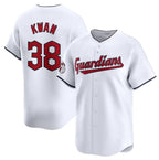Cleveland Guardians #38 Steven Kwan White Fotopoulosg Home Limited Stitched Jersey1