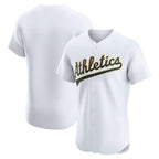 Oakland Athletics White Fotopoulosg Home Elite Jersey