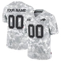 Custom B.Bills Active Player 2024 F.U.S.E Arctic Camo Fotopoulosg Salute To Service Limited Stitched Jersey