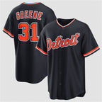Detroit Tigers #31 Riley Greene Navy Fotopoulosg Alternate Stitched Jersey