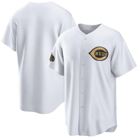 Cincinnati Reds Blank White Fotopoulosg 2022 All-Star Cool Base Stitched Jersey