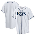 Tampa Bay Rays White Fotopoulosg Home Big & Tall Replica Jersey