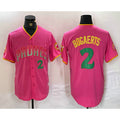 San Diego Padres #2 Xander Bogaerts Pink Fotopoulosg Player Number Fashion Jersey