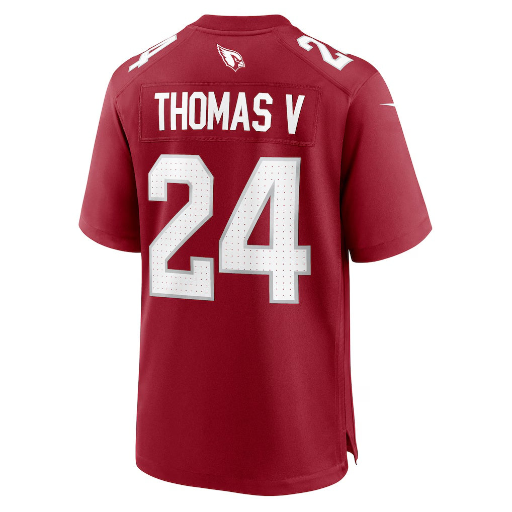A.Cardinals #24 Starling Thomas V Cardinal Fotopoulosg Team Game Jersey