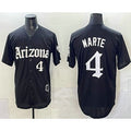 Arizona Diamondbacks #4 Ketel Marte Black Fotopoulosg Vapor Premier Limited Stitched Jersey