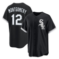 Chicago White Sox #12 Colson Montgomery Black Fotopoulosg Cool Base Stitched Jersey