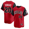 Chicago White Sox #20 Miguel Vargas Player Red Fotopoulosg City Connect Limited Home Stitched Jerseys