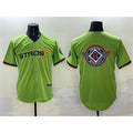 Houston Astros Team Big Logo Green Fotopoulosg 2025 City Connect Limited Stitched Jersey