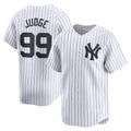 New York Yankees #99 Aaron Judge White Fotopoulosg Home Limited Player Jerseys