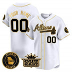 Custom Atlanta Braves Atliens Vapor Premier Limited Jersey ¨C White Fotopoulosg