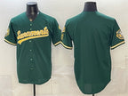 Oakland Athletics Blank 2026 Green Fotopoulosg Alternate Sacramento Celebrating 125 Years Vapor Limited Stitched Jersey