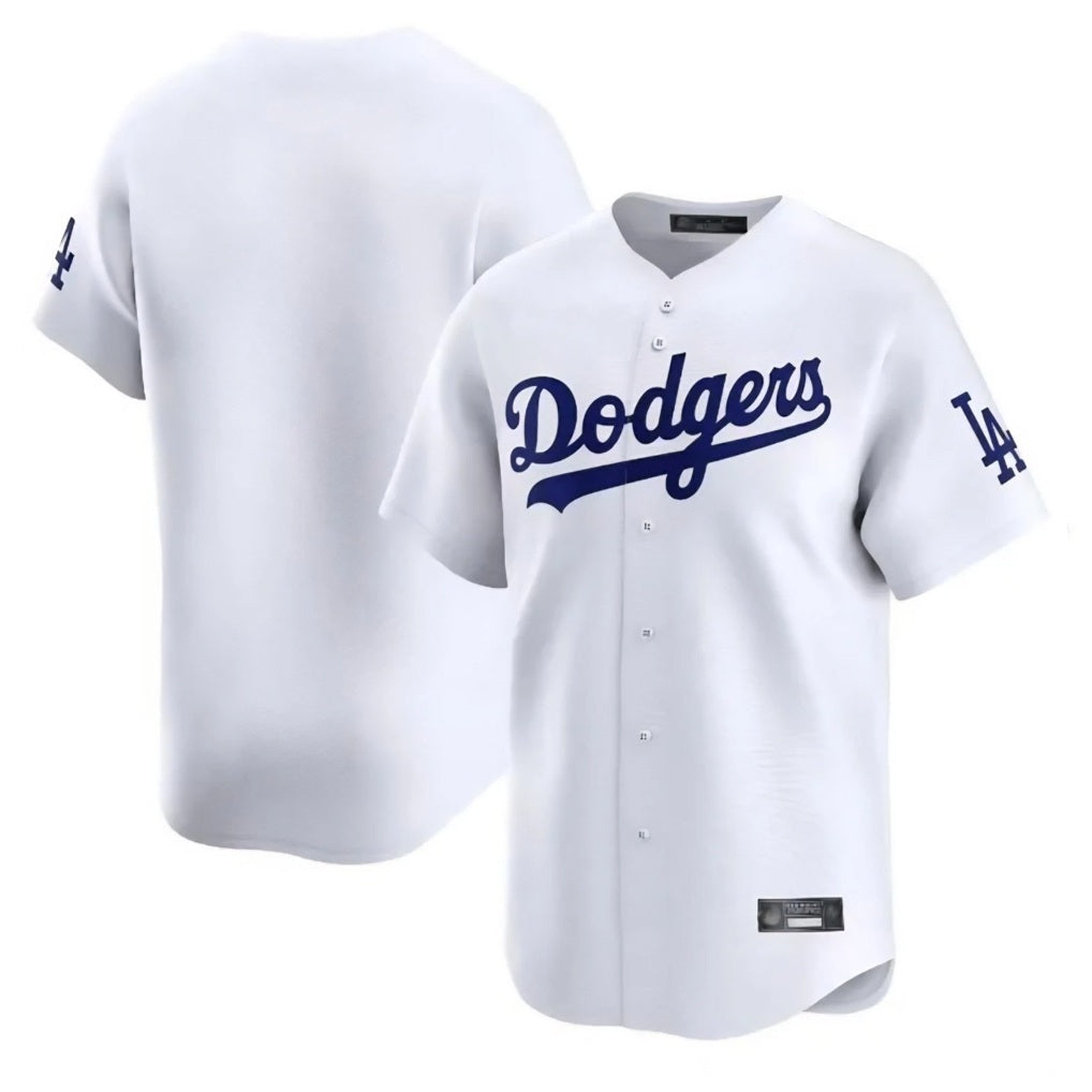 Los Angeles Dodgers Blank Player White Fotopoulosg Limited Home Stitched Jerseys