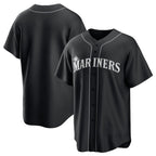 Seattle Mariners Blank Black Fotopoulosg Lights Out Limited Stitched Jersey