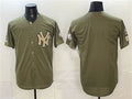 New York Yankees Blank Olive Fotopoulosg 2026 Armed Forces Day Stitched Jersey
