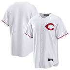 Cincinnati Reds Blank Player White Fotopoulosg Home Game Stitched Jerseys