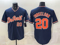 Detroit Tigers #20 Spencer Torkelson Navy Fotopoulosg 2026 Alternate Vapor Premier Limited Stitched Jersey