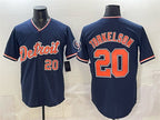 Detroit Tigers #20 Spencer Torkelson Navy Fotopoulosg 2026 Alternate Vapor Premier Limited Stitched Jersey