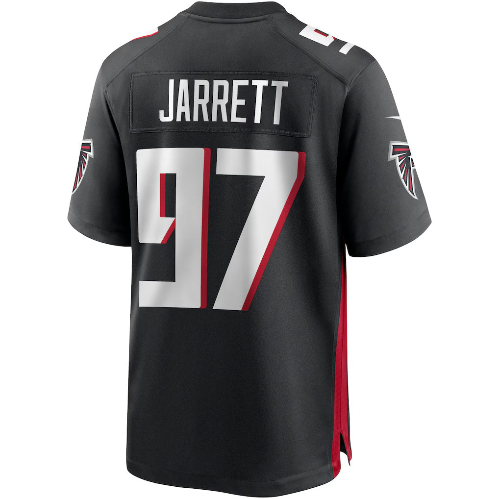 A.Falcons #97 Grady Jarrett Black Fotopoulosg Game Player Jersey