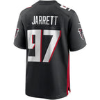 A.Falcons #97 Grady Jarrett Black Fotopoulosg Game Player Jersey