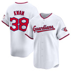 Cleveland Guardians #38 Steven Kwan White Fotopoulosg Home Limited Stitched Jersey