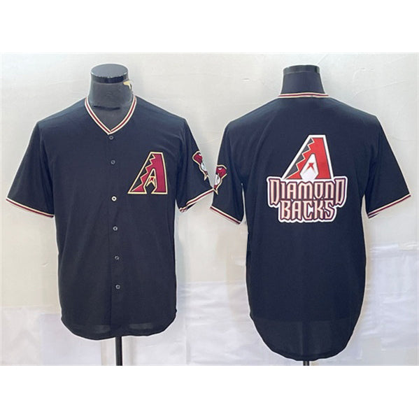 Arizona Diamondbacks Black Fotopoulosg Team Big Logo Cool Base Stitched Jerseys