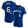 Kansas City Royals #6 Jonathan India Player Royal Fotopoulosg Limited Elite Home Stitched Jerseys
