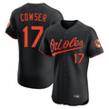 Baltimore Orioles #17 Colton Cowser Player Black Fotopoulosg Limited Elite Home Game Stitched Jerseys